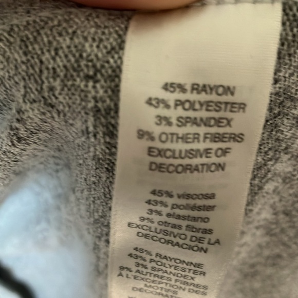 White House Black Market: Silver/Metallic Open Cardigan Sweater- L - Picture 3 of 16